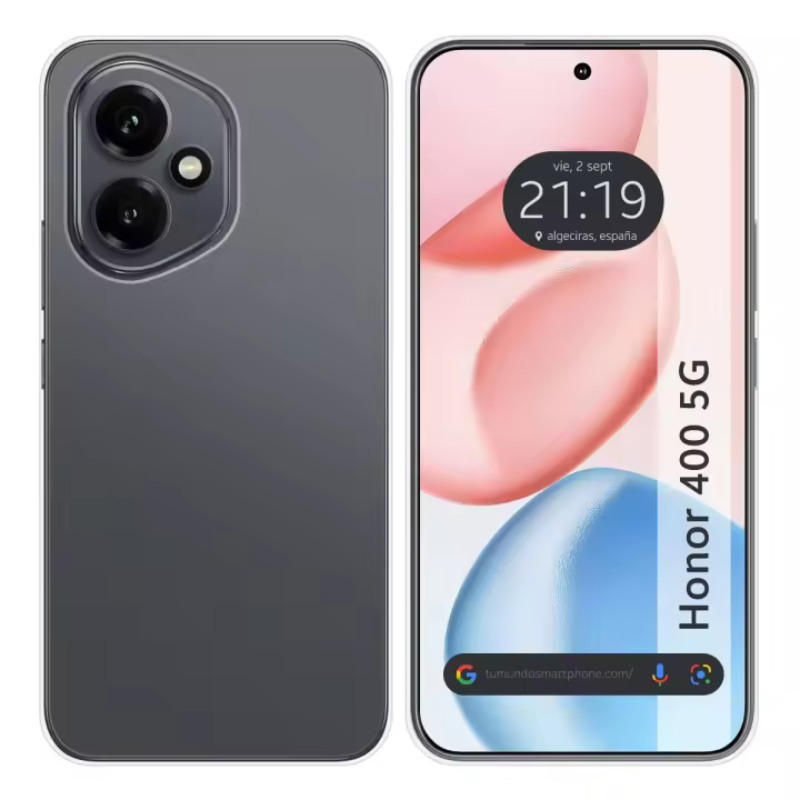 Funda Silicona Gel TPU Transparente para Huawei Honor 400 5G - 1