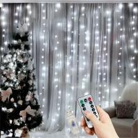 Luz De Tela LED 3/6M Guirnalda De Hadas Para Ventana Decoración De Hogar Para Navidad Boda Y Fiesta Cadenas De Luz USB Con 8 Modos - details 2