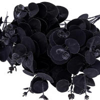 Rama Artificial De Hojas De Maple Caídas Para Otoño Decoración De Mesa Para Halloween Y Agradecimientos Flores Artificiales Para Jardín Y Hogar - details 2