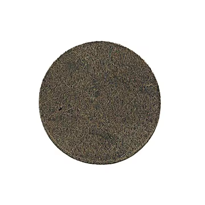 16 x Fieltros 16 mm x 2,6 mm, Redondos, Adhesivos, Color Marrón. Marca Tecnofit. - 1
