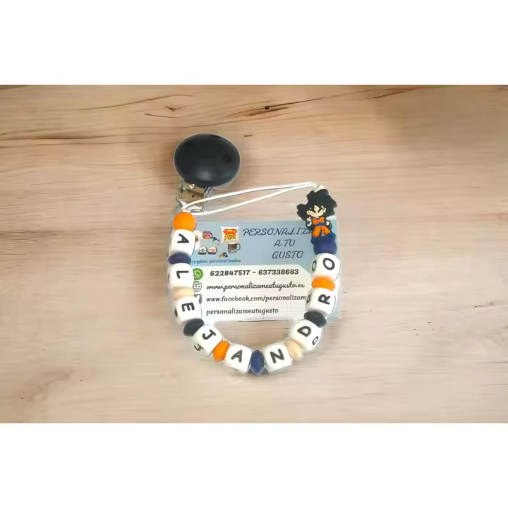 personalizameatugusto chupetero mordedor silicona alimentaria - 1