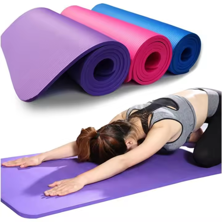 Esterilla para Yoga Kmt Style 183x61 Cm 8 Mm - Plancha Deporte en Casa - 1