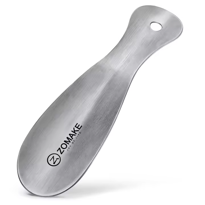 Cayado De Zapato ZOMAKE De Acero Inoxidable Durable Y Flexible En Forma De Cuchara Adecuado Para Seniors Y Niños Accesorio De Zapato Portátil - 1