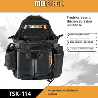 Bolsa De Almacenamiento Para Eléctricos Maestros TOOLSTACK Multifuncional Con Cierre Rápido Gran Capacidad Mochila De Hombro Y Cinturón Resistente Al Agua Bolsa De Herramientas - details 0