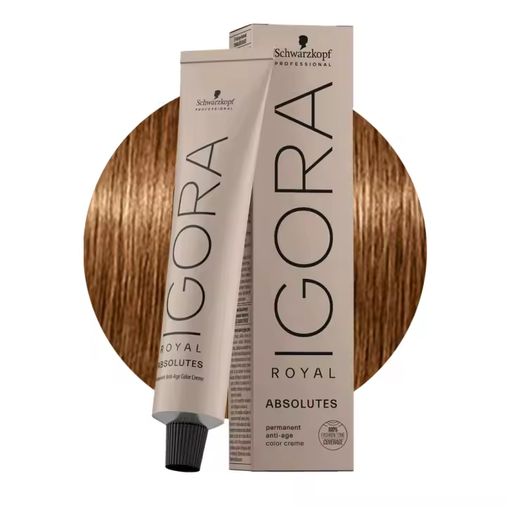 Schwarzkopf Igora Royal Absolutos 7-450 Rubio Medio Natural Dorado Beige 60ml - 1