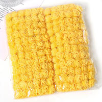 144Pcs Mini Rosas Artificiales 7.5cm Esponja Flores Falsas Para Decoración De Boda Decoración De Hogar Regalos DIY Accesorios - details 13