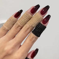 24Pcs Uñas Postizas De Ballet Blancas Con Gradiente Full Cover Art Nails Presión En Uñas Artificiales Acrílicas Removibles Para Fiesta - details 6