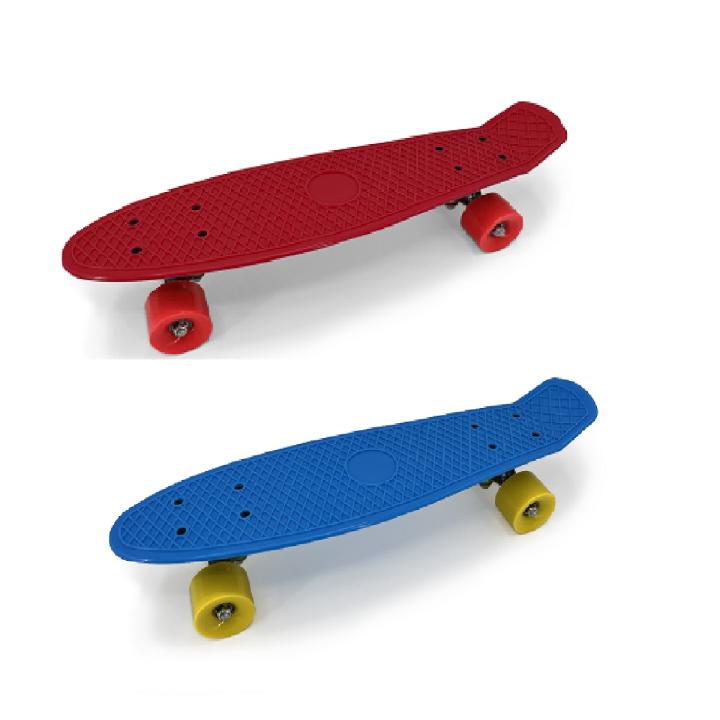 Monopatin infantil Penny (9515) Disponible en color rojo y azul. Base antideslizante. Con dos ruedas y giro de 360 grados. Ligero y fácil de utilizar. Calidad al mejor precio. De acuerdo a la normativa CE. +5 años