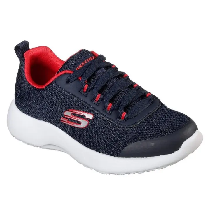 SKECHERS DYNAMIGHT TURBO DASH JR MARINO/ROJO - 1