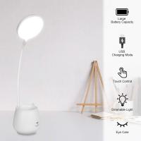 Lámpara Regulable para 3 NIVeles de Brillo,Control táctil Lámpara Escorio, LED Lectura with Portalápices - details 2