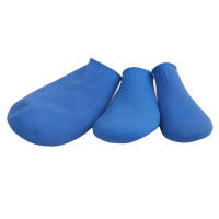 4Pcs/set Calcetines De Goma Impermeables Para Perros Chihuahua Accesorios Portátiles Para Mascotas Calzado De Exterior Para Verano Tamaño Adecuado Para Pequeños Perros - details 1