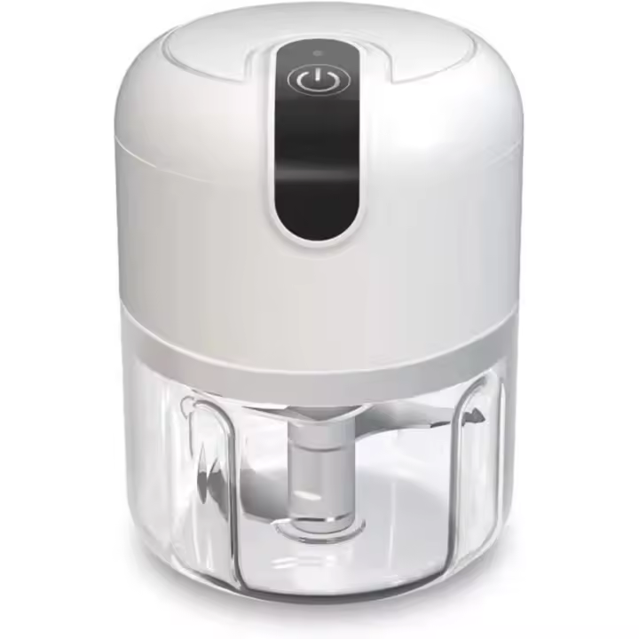 Picador Eléctrico Blanco de Alimentación Recargable USB 250 Ml - 1