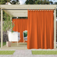 Cortina Exterior Impermeable Y Resistente Al Viento Para Terraza Protección Solar Y Privacidad Instalación En Techo Moderno 100% Poliéster - details 11