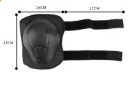 Juego de casco y protectores para niños de 3 a 10 años, cascos de bicicleta, cascos de patineta para niños y niñas, juego de rodilleras, coderas y muñequeras, para ciclismo, patinaje sobre ruedas y patineta - details 1