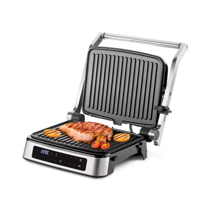 Grill Ufesa Everest 2000W digital 5 programas placas antiadherentes negro - 1