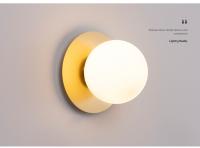 Lámpara De Pared Moderna Y Minimalista Para Dormitorio Y Sala De Estar Lujo Nordico Para Pasillo Y Escalera Luz Diaria LED Incluida Instalación En La Pared - details 7