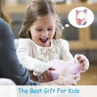 Auriculares Bluetooth 5.0 Con Lámpara De Flash Y Orejas De Gato Para Niñas Soporte TF Card Micrófono Inalámbricos Regalo De Cumpleaños - details 8