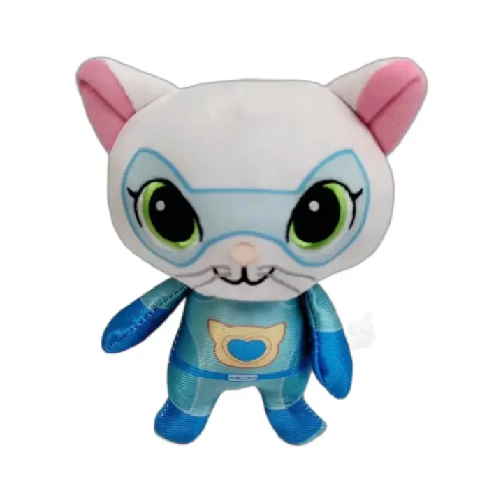Muñeco De Peluche Superkitties Regalo De Cumpleaños O Graduación Suave Figura De Acción Anime Juguete Para Niños Y Adultos Unisex - 1