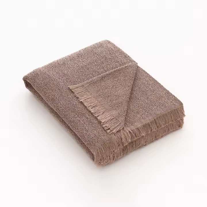 HIPERMANTA. Colcha Foulard multiusos ALGODÓN modelo JASPEADO. Medida: 180x260 cm. Para CAMA 90CM y SOFA DE 2 PLAZAS en varios colores a elegir. Transpirable, resistente y suave. - 1