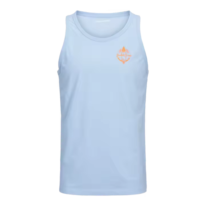 Jack & Jones One Color Summer Camiseta De Tirantesy Color Gris Azulado - Fresco, Suave Y Elástico - 1