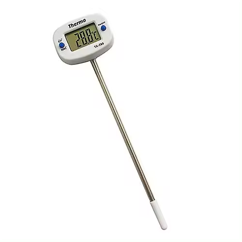 Fiauli Instant Digital LCD Food BBQ Meat Chocolate Oven Cooking Probe Thermometer - 1