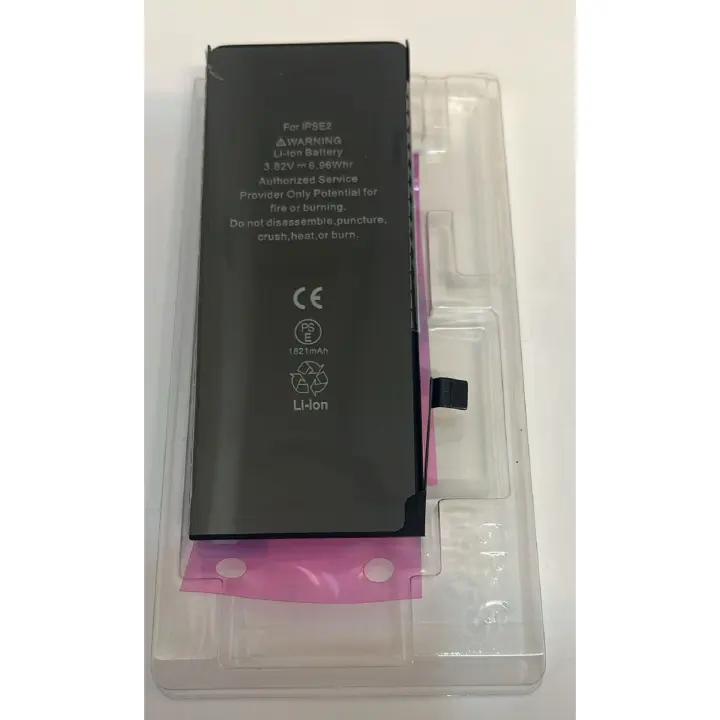 Genérica Batería de Repuesto para IPhone SE 2020  Capacidad 1821 Mah - Nueva Fabricación - Adhesivo Incluido - 1