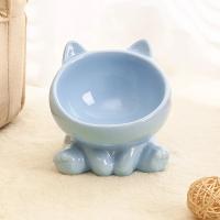 Tazón De Arroz Para Gatos Y Perros Accesorios De Cerámica Con Patas Altas Estables Protección De Columna Cervical Diseño Lindo - details 6