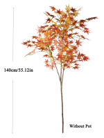 Árbol De Maple Artificial 70-140cm Hojas De Cola De Pollo De Seda Planta Japonesa Falsa Para Decoración De Jardín Y Habitaciones - details 19