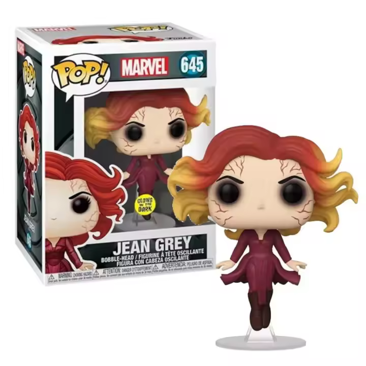 Funko Pop! Marvel X-Men - Jean Grey (GitD) EXCLUSIVO, 37689, Nº645 - 1
