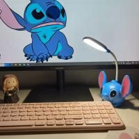 Lámpara de Escritorio Stitch con Sacapuntas USB (12x22x7,6cm) - Ligera y Compacta - details 1