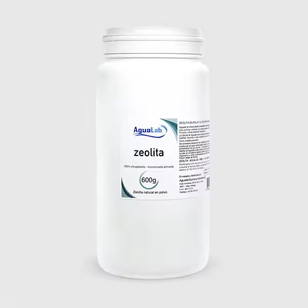 ZEOLITA Clinoptilolita en polvo ALTA CALIDAD 600g. - 1