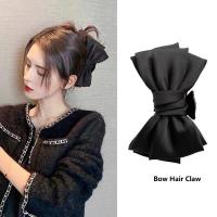 Cepillo De Pelo Elegante Para Mujeres Doble En Satén Estilo Francés Accesorio De Moda Para El Cabello Clip De Burbuja Con Lazo - details 6