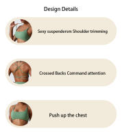 Sudadera Deportiva Para Mujer De Terciopelo Suave Alta Elasticidad Y Secado Rápido Cross Back Yoga Running Fitness Workout - details 1