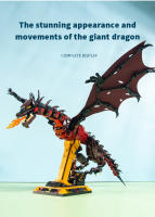 Bloques De Construcción Dragón De Fuego Smaug 1359 Piezas Modelo Animal Para Jóvenes Y Adultos Decoración De Escritorio Juguete Educativo Regalo De Navidad - details 0