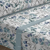 Juego de sábanas de tres piezas Summer Blue Tree 90 camas/105 camas/135 camas/150 camas/180 camas - details 4