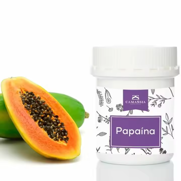 Camassia Papaína | Enzima Exfoliante de la Papaya | Principios Activos Naturales | Exfoliante Natural - 1