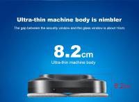 LIECTROUX YW810 Limpiacristales Control Remoto Robot, Rociador de Agua de 2 Vías, Fregado en Seco y Húmedo, Ruta de IA, 2800pa Succión Electrico Navegación Inteligente Maquina con App y Mando, Múltiples Formas de Protección de Seguridad, Negro - details 37