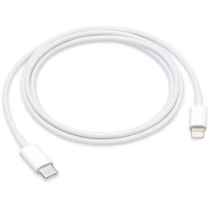 Apple MX0K2ZM/A, Cable de Datos original USB-C a Lightning, 1 metro, bulk - 1