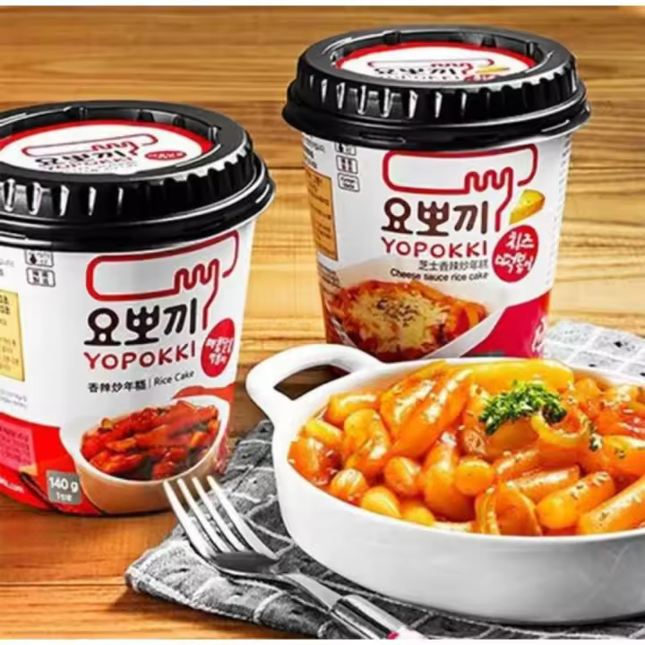 Yopokki young poong: Instantáneo - Sabores auténticos, comida asiática, comida instantánea, fácil preparación 6 unidades - 1