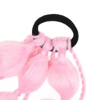 Extension De Cabello Sintético Cola De Caballo Colorida Tren De Burbujas Larga Tren De Luces Cola De Caballo Para Mujeres Fibra De Alta Temperatura Recta Pieza Única - details 3