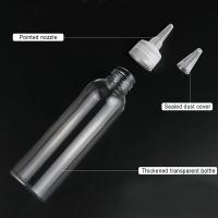 10Pcs Botellas De Plástico Squeezable Transparentes Con Boquilla Fina Para Tinta Pegamento Color Paste Ink 10/30/50/60/100/120ml - details 2