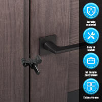 Cerradura De Seguridad Para Viajes | Bloqueador De Puertas Portátil De Alta Resistencia | Jammer De Puerta Para Hotel Dispositivo De Cierre De Seguridad Para El Hogar Y Apartamentos - details 0