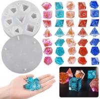 Molde De Dados Personalizados DIY Con 7 Cavidades Borde Afilado En Silicona Regalo Perfecto Para RPG - details 2