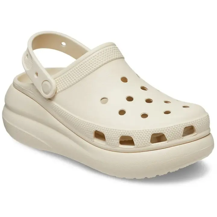 Calzado hombre Zuecos Crocs Zuecos Classic Crush Beige - 1