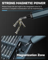Conjunto De Destornillador Eléctrico 68 En 1 Con 5 Configuraciones De Torque Precision Power Tool Con Bits Magnéticos Para iPhone Gafas Relojes PC Herramienta De Reparación Doméstica DIY - details 7