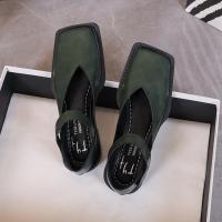 Nuevas Zapatos De Mujer 2023 Primavera Tacón Bajo Cuadrado Moda Hermosa Mocasín Profundo Cuatro Colores Opcionales Talla 35-40 - details 13