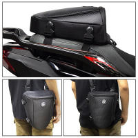 Bolsa De Motocicleta Para Asiento Trasero Impermeable Con Funda De Lluvia Y Diseño De Fibra De Carbono Bolsa De Almacenamiento Rígida Para Viaje Y Casco De Motocicleta - details 28