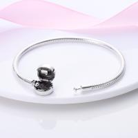 Pulsera de Cadena de Mariposa en forma de Corazón de Plata 925 Chapada en Cobre ajustado para pulseras de joyería de Mujer (Come Dos piezas y obtener Una al azar, se Debre Tres piezas) - details 8