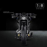 Nueva 1:8 Clásica Moto De Bloques De Construcción Modelo Juguete De Cidade Racer Para Niños Niñas Y Adultos MOC Sets De Alta Técnica - details 2