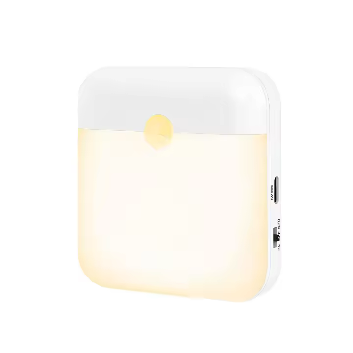 Lámpara Nocturna De Inducción Corporal Para Dormitorio Cocina Pasillo Energía Ecológica Regalo De Verano Para Camping Fiesta Decoración Del Hogar - 1